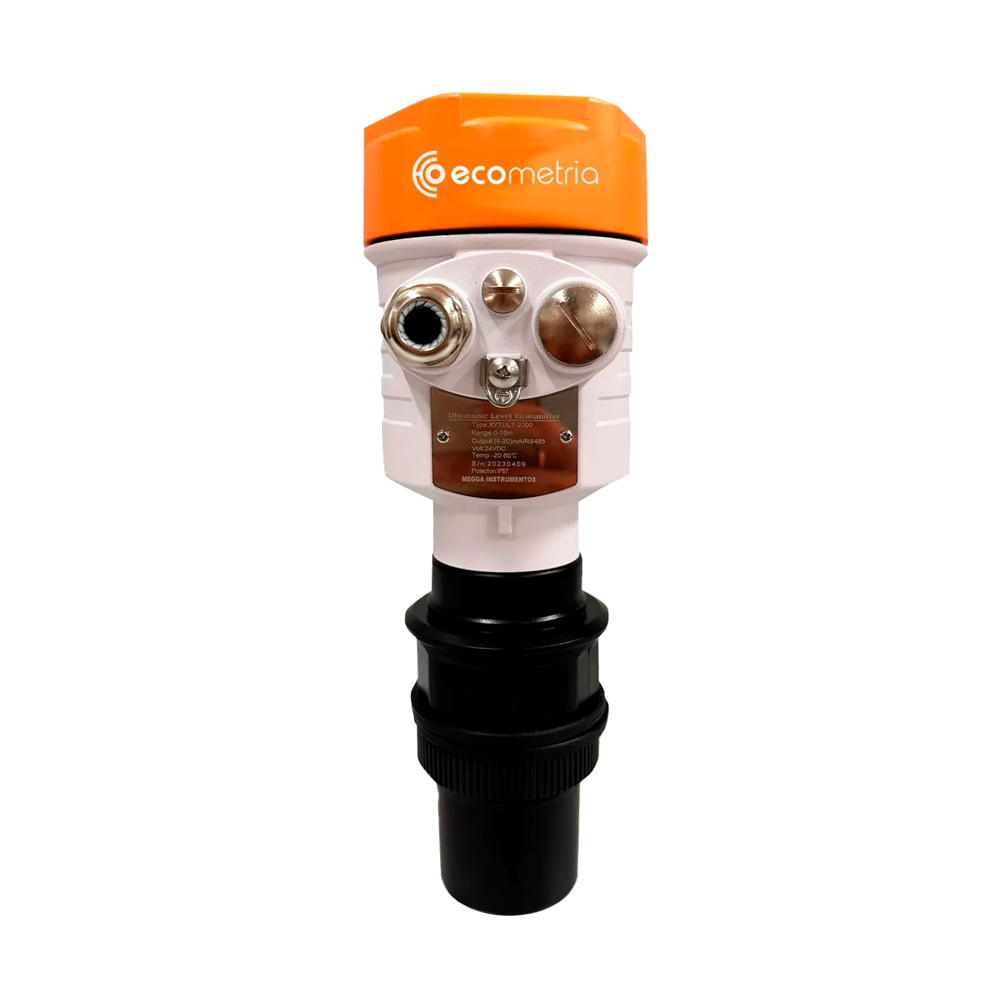 Sensor de Nível Ultrassônico ECO-ULTRA-XYT