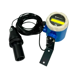 Sensor de Nível Ultrassônico para Canal Aberto (Calha Parshall)