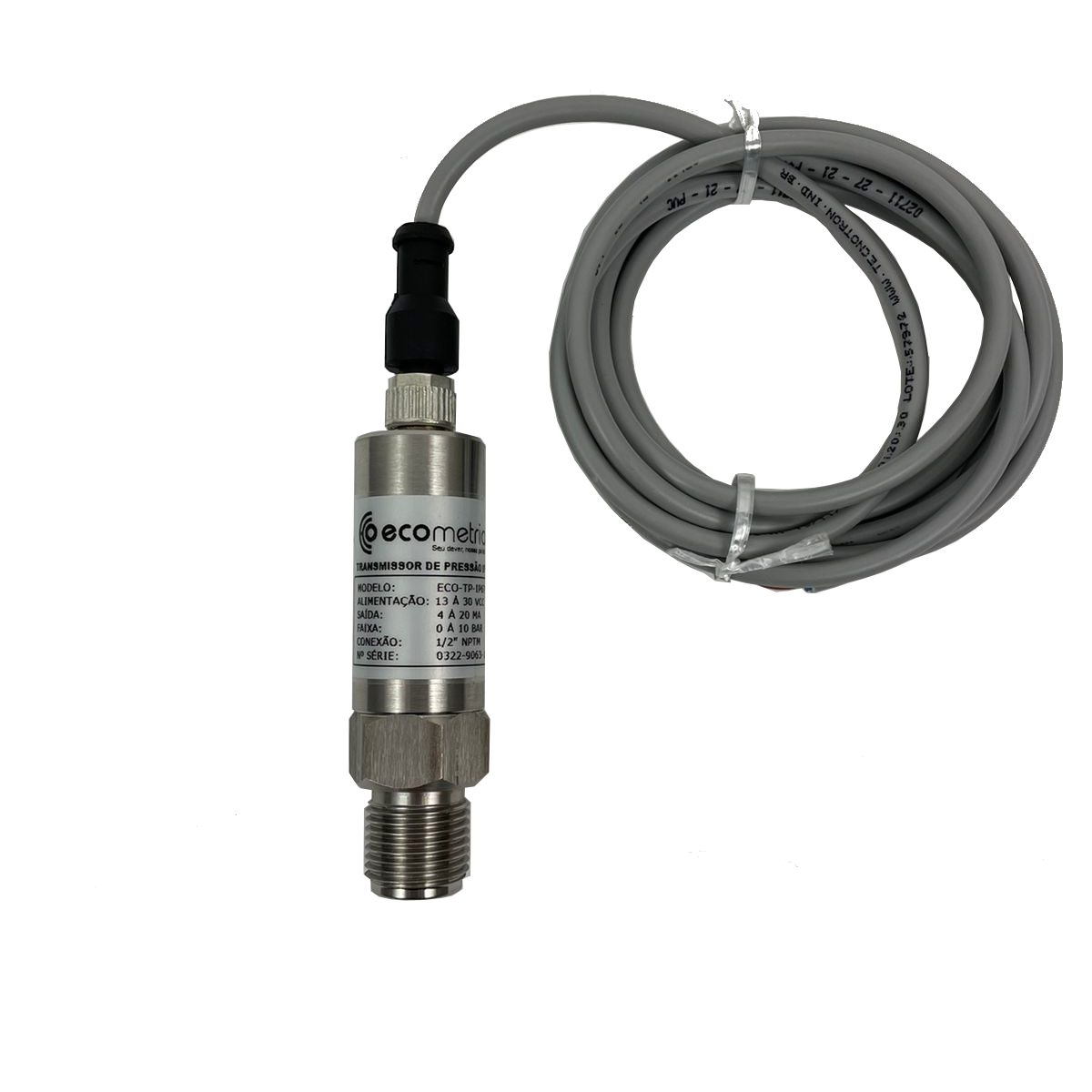 Transmissor de Pressão Aflorante IP67 – ECO-TP-AFL-IP67